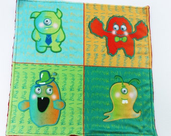 Minky Decke Monster Baby Monster Decke Lovie Decke Sicherheitsdecke Baby Decke Custom Monsters