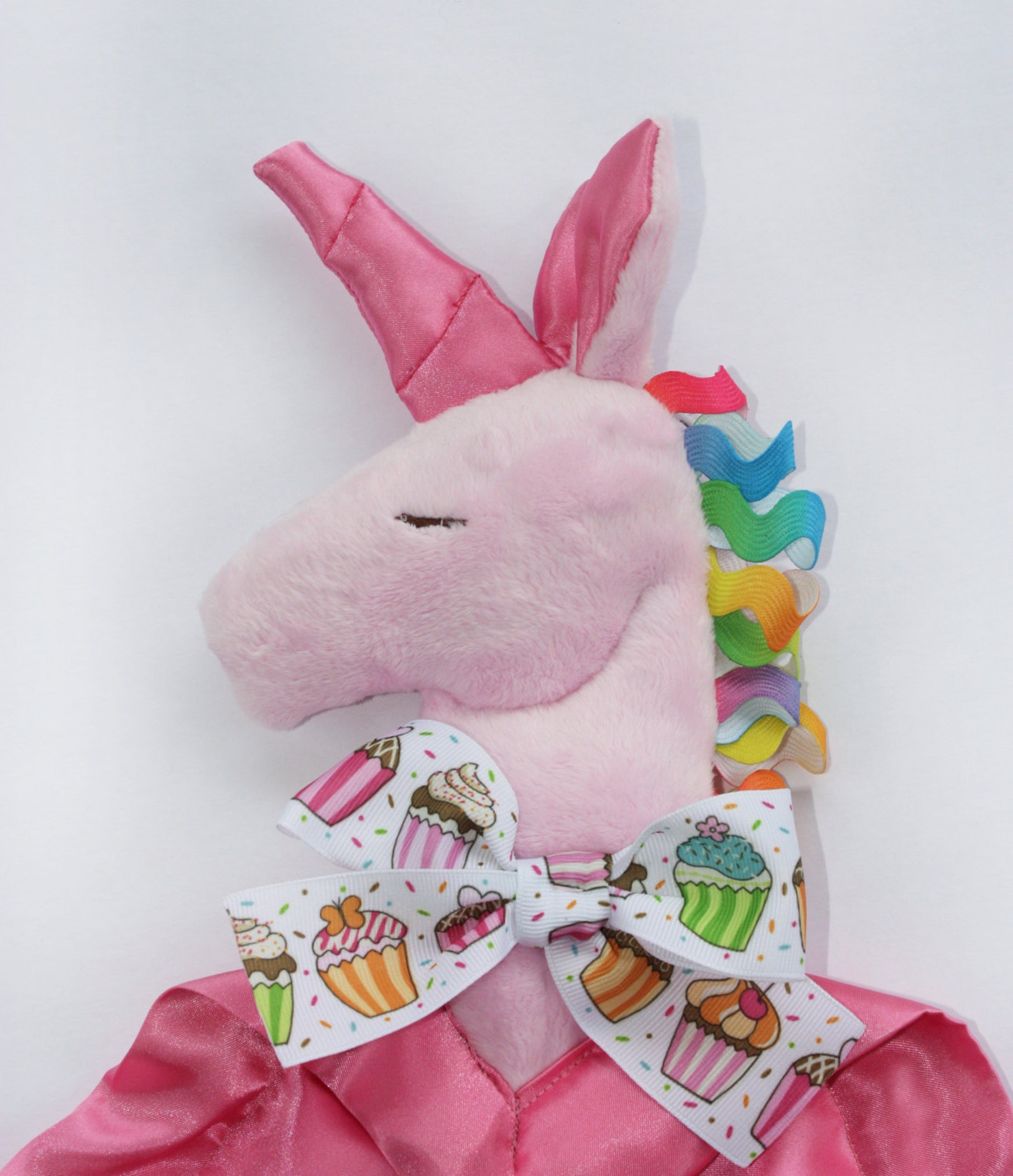 Unicorn Security Blanket Unicorn Baby Blanket Pink Unicorn Etsy