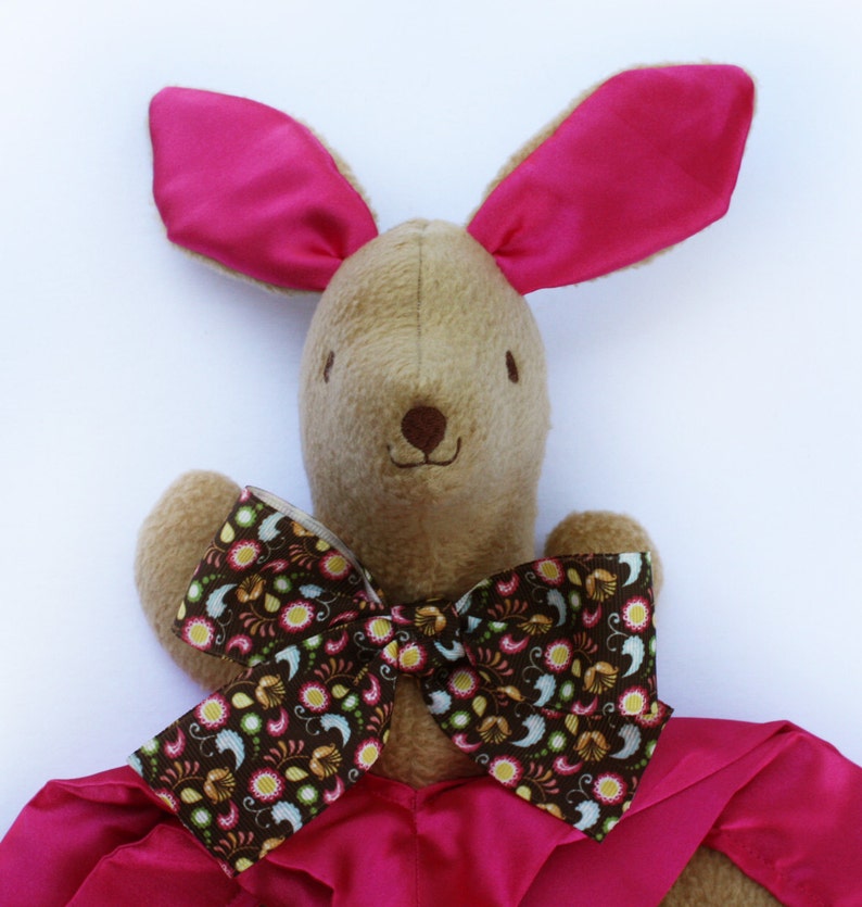 Kangaroo Security Baby Blanket Baby Blanket Lovey Blanket Etsy