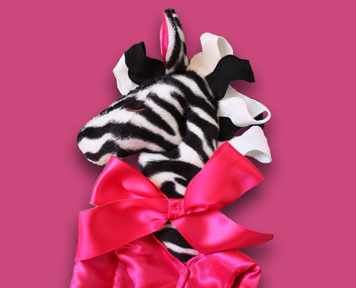 Zebra Security Blanket Lovey Blanket Satin Baby Blanket Etsy