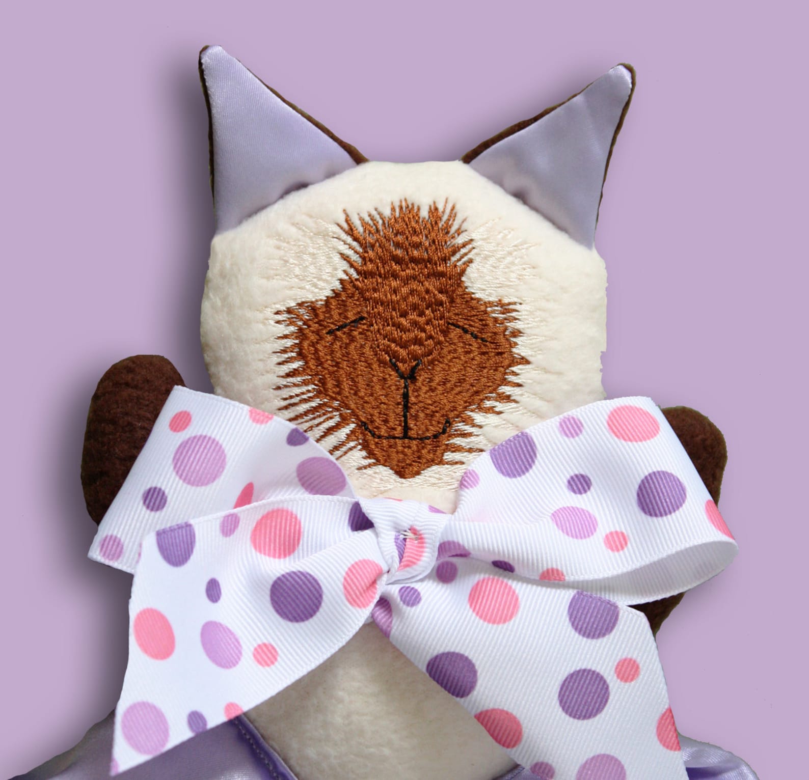 Siamese Cat Security Blanket Lovey Blanket Satin Baby Etsy