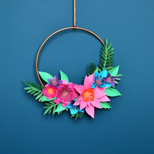 Mini Copper Hoop Decoration Craft Kit image 2