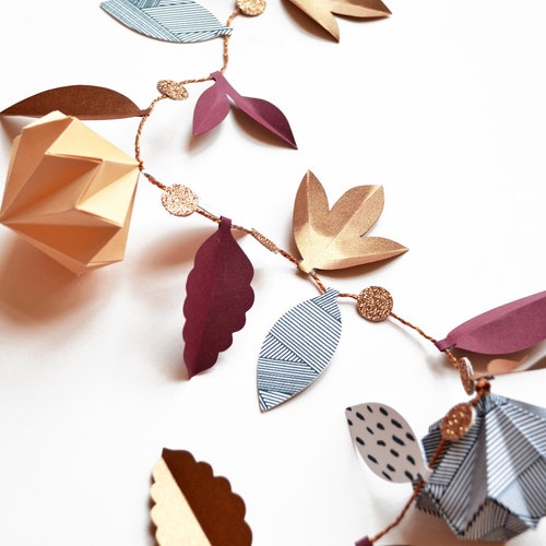 DIY Origami Garland Craft Kit Etsy