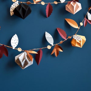 DIY Origami garland craft kit image 4