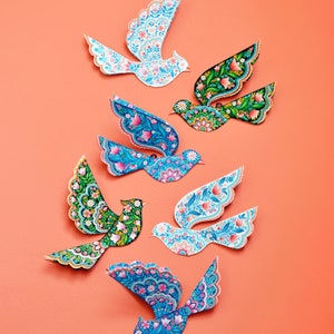 Hanging bird decorations craft kit image 6