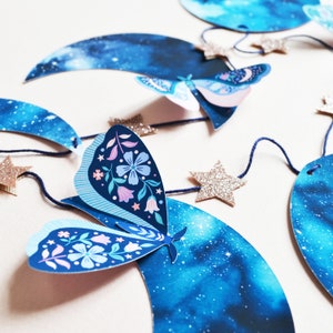 Moon phase garland craft kit image 5