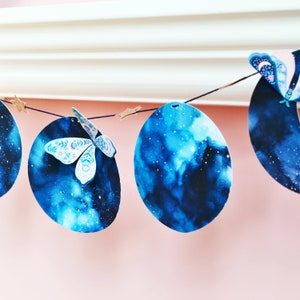 Moon phase garland craft kit image 7