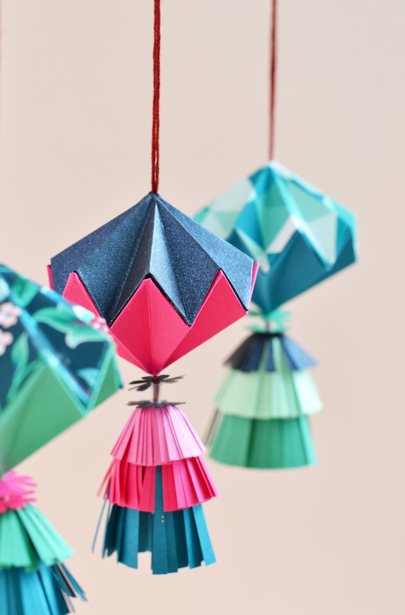 DIY origami decoration craft kit image 4