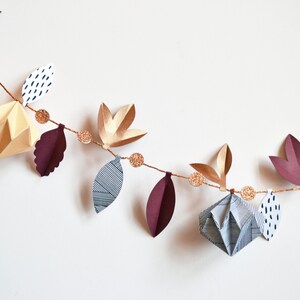DIY Origami garland craft kit image 7