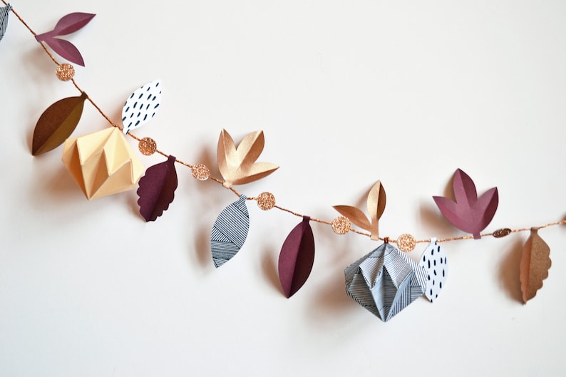 DIY Origami garland craft kit image 7