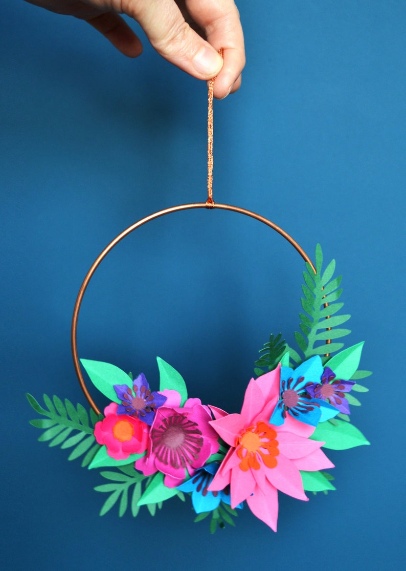 Mini Copper Hoop Decoration Craft Kit image 4