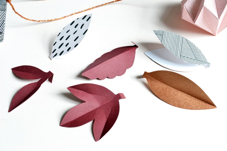 DIY Origami garland craft kit image 6