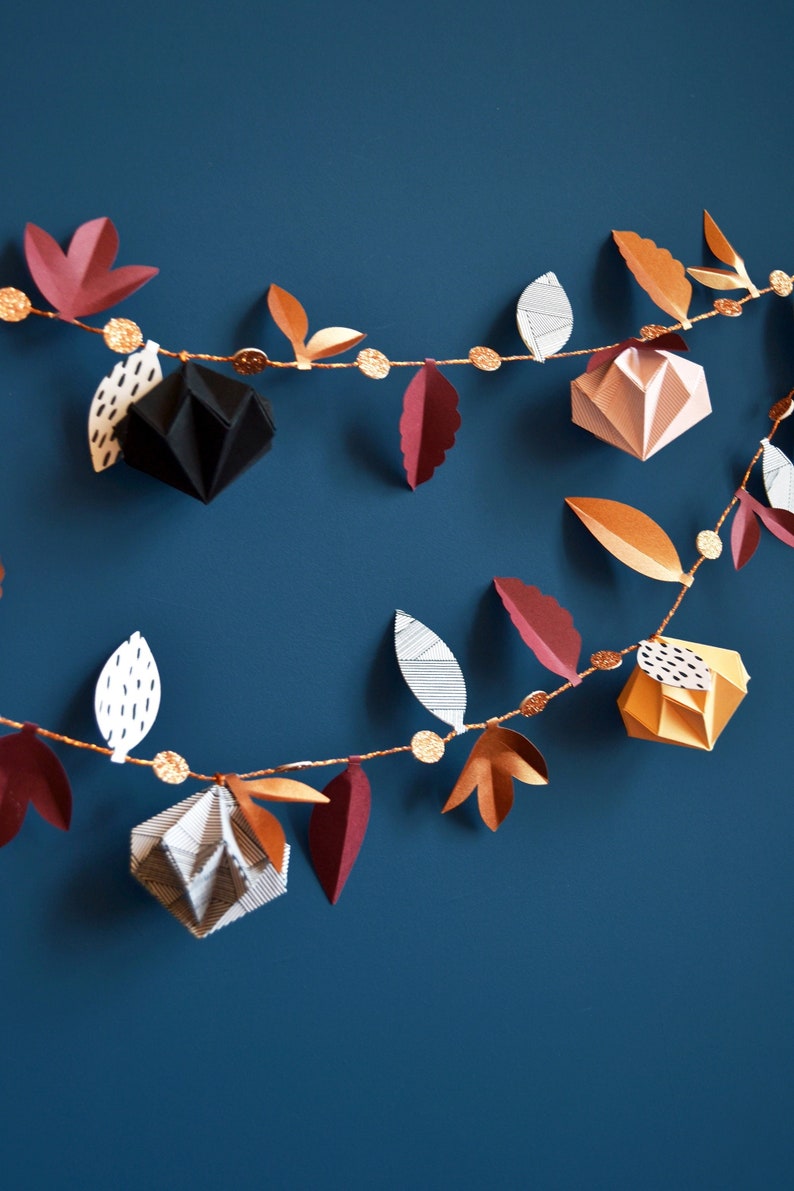 DIY Origami garland craft kit image 4