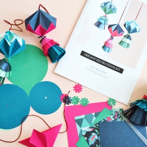 DIY origami decoration craft kit image 5