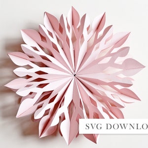 Decorazione fai da te in carta 3D a nido d'ape, taglio a mano, file SVG, download tutorial sulla decorazione della festa