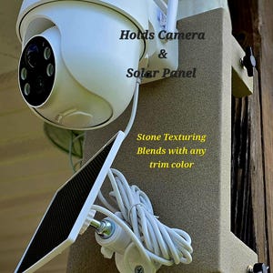 Universal Security Camera Gutter Mount: Outdoor Clamp Hanger