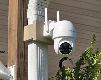 Gutter Downspout Security Camera Mount: Universal Outdoor Cam Mount