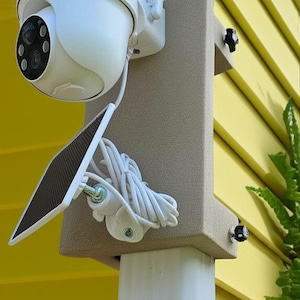 Universal Security Camera Gutter Mount: Outdoor Clamp Hanger