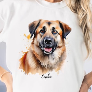 Anatolian Shepherd Gift, Personalized Dog Lover Shirt, Custom Dog Sweatshirt, Anatolian Dog Owner Gift for Her, Him, Shepherd Dog Mom or Dad