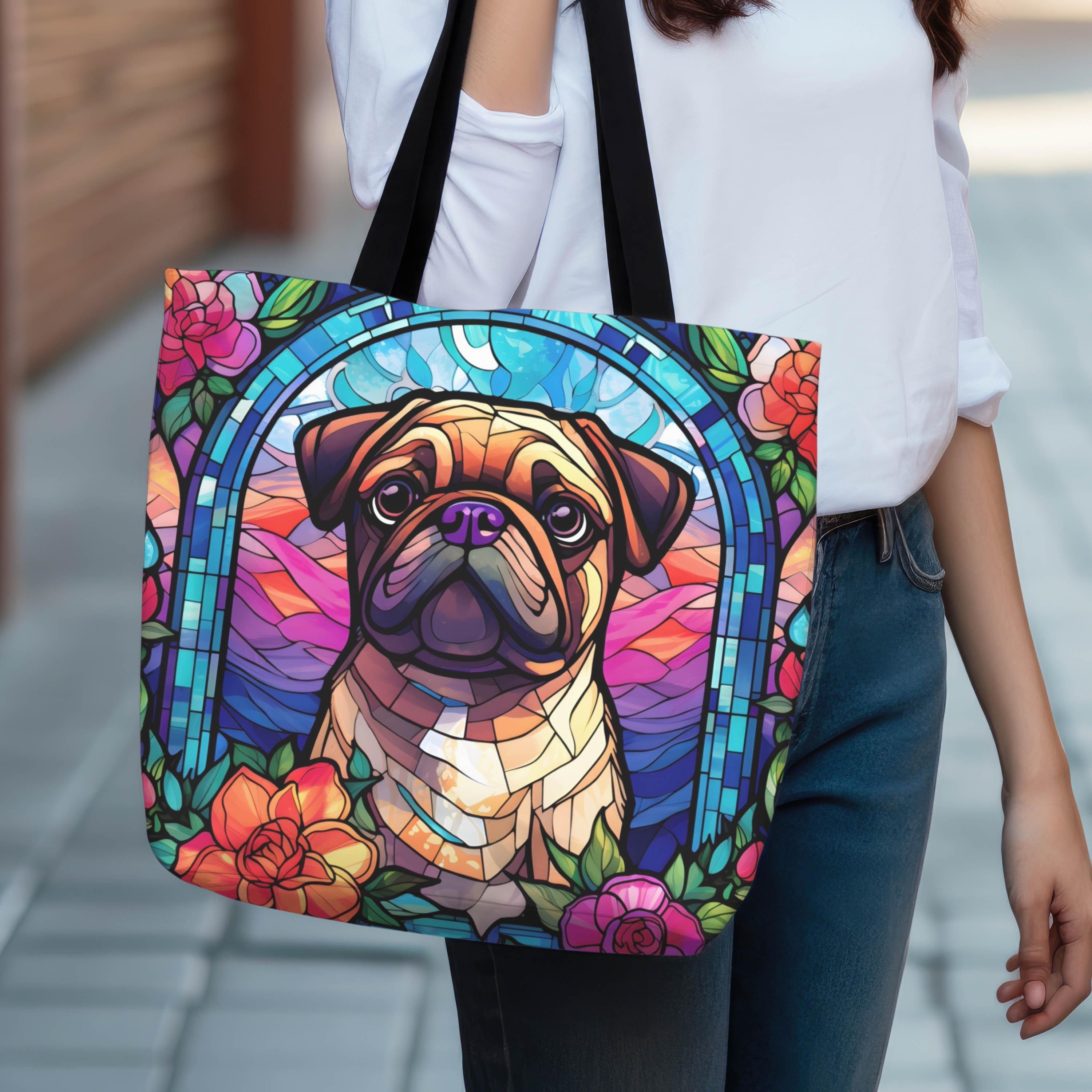 Pug Tote Bag - Etsy