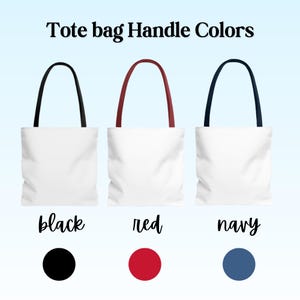 tote bag handle colors