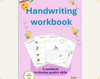 Cuaderno de escritura a mano para niños / Habilidades de preescritura: trazado de líneas (PDF)