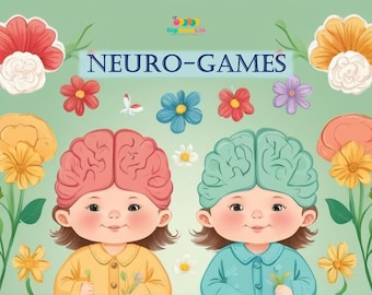 Neurojuegos para niños / Actividades para estimular el cerebro (PDF imprimible)
