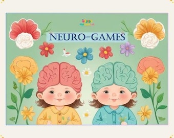 Neurojuegos para estimular el cerebro infantil / Coordinación bilateral (PDF imprimible)