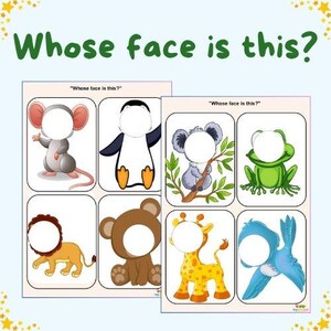 Animal Guessing Game for Kids | Montessori Learning Quiz (Printable)