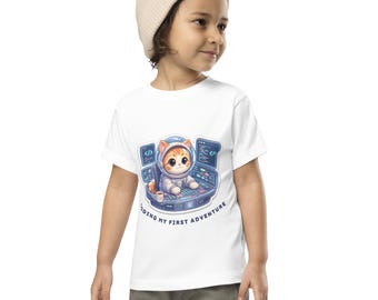 Space Coder Cat: ¡La camiseta de realidad aumentada para las futuras estrellas de la tecnología!