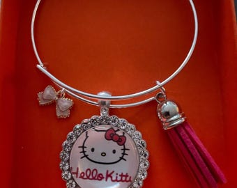 Kitty Bangle Bracelet