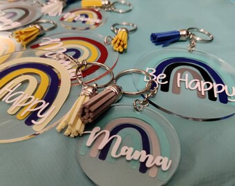 Custom Personalized Acrylic Keychains