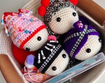 Padrão de crochê para ornamentos Hmong - PDF