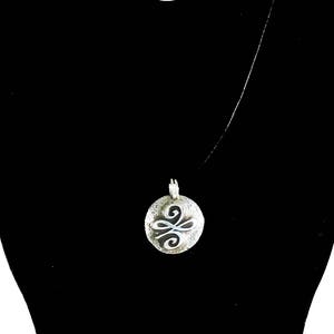 Celtic Symbol of Serenity Fine Silver Pendant Gift Silver | Etsy