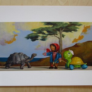 Print of original oil painting
