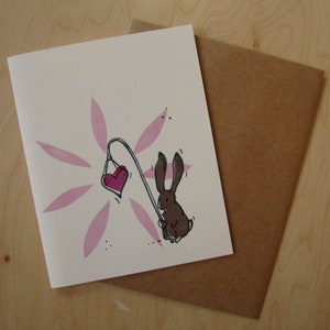 Little bunny note card