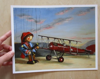 Print of original oil painting