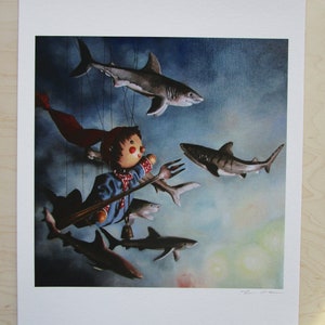 Print of original oil painting