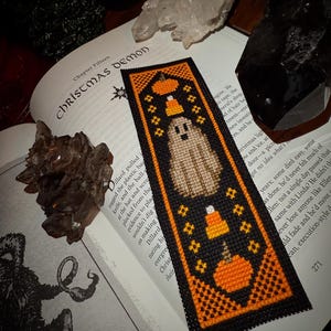 Halloween Bookmark Cross Stitch PATTERN