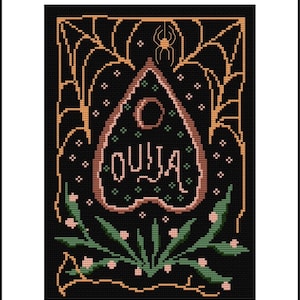 Ouija Hollow Cross Stitch PATTERN