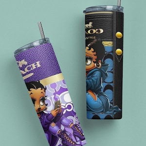 Betty Boop Tumbler Wrap | Digital Download PNG | plus a free betty boop design