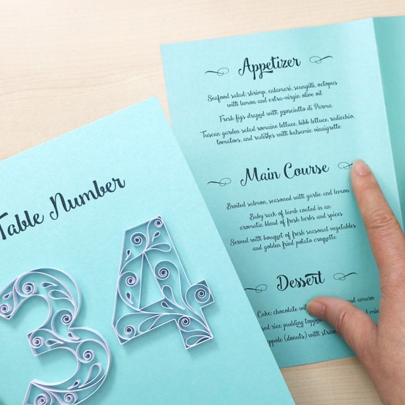 Quilling Numbers Ebook 13 Patterns and Templates for How to Etsy