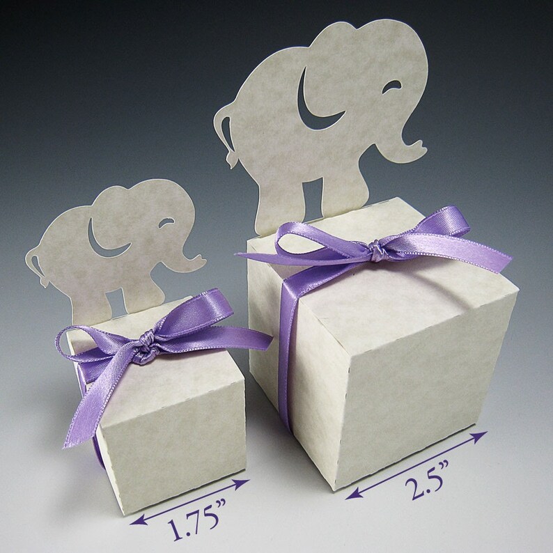 Download Paper Gift Box Die Cutting With Svg Files And Pdf Instructions For Silhouette And Cricut Explore Elephant Lion Giraffe Bear Duck Animal Gift Wrapping Paper Party Supplies