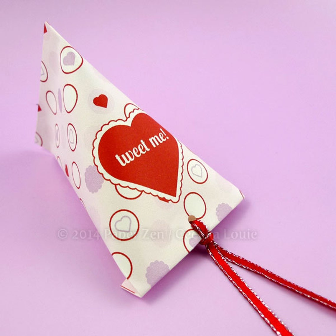 Valentine Box Printable Party Gift Favor 5 DIY PDF - Etsy