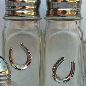 Western Horseshoe Salt & Pepper Shakers