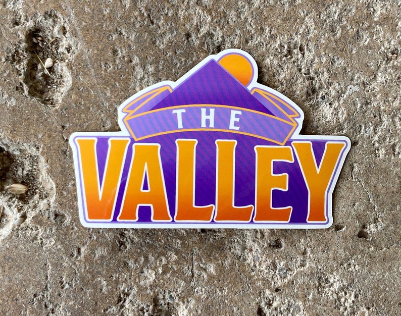Valley Signs Sticker The Valley Sticker - Etsy