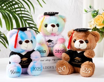 Custom Graduation Teddy Bear,Graduation Gifts,Gift for Graduates,Preschool Graduation Gifts,Personalized Grad Bear,Pre-K Gifts,Class of 2025