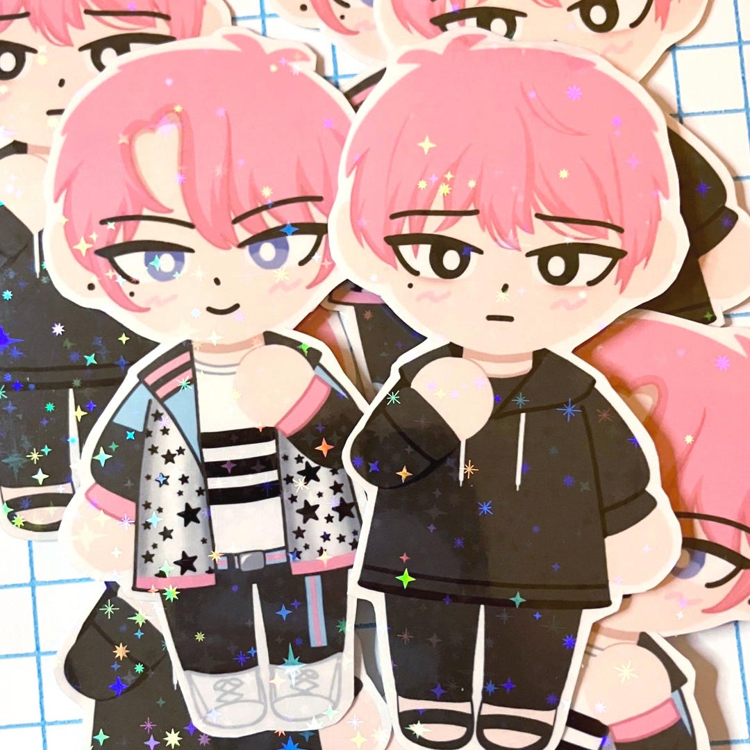 Tamon Face Tamon Stickers | Fan-made | Holographic + Water Resistant - Etsy