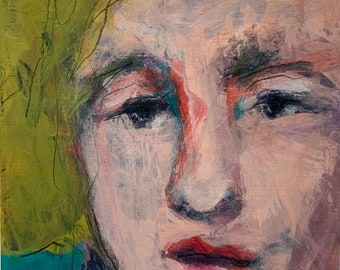 9x12 orginal mixed media on Canva paper