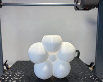 Flower Vase | Modern Home Decor | STL File for 3D Printing | Digital Download